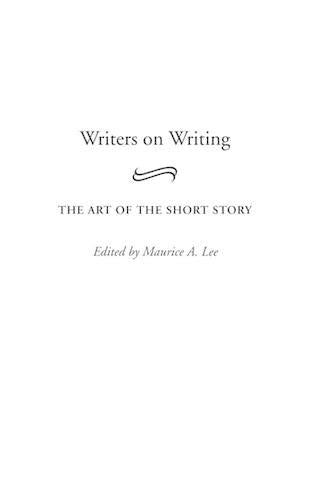 Writers on Writing