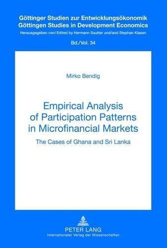 Empirical Analysis of Participation Patterns in Microfinancial Markets
