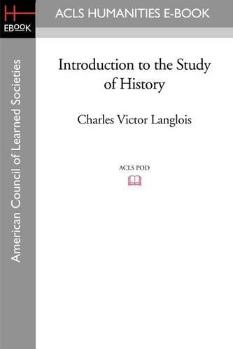 Introduction to the Study of History