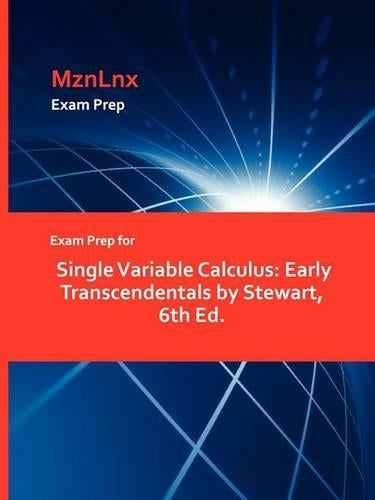 Exam Prep for Single Variable Calculus