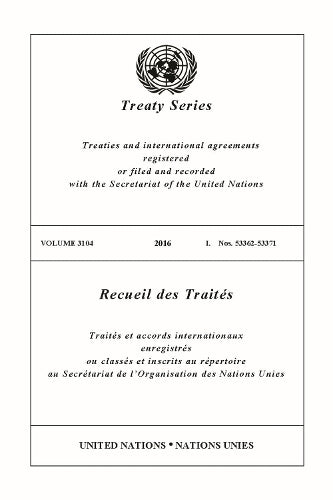 Treaty Series 3104 (English/French Edition)