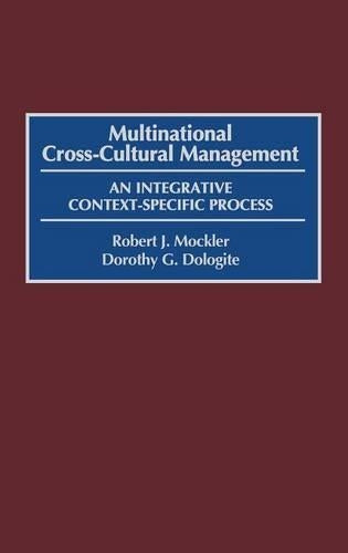 Multinational Cross-Cultural Management