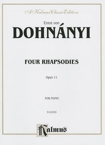 4 Rhapsodies, Op. 11