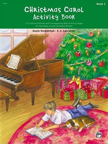 Christmas Carol Activity Book, Book 2