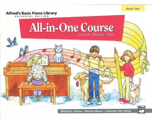 Alfred's Basic Piano Library All In One Course 1