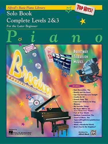 Alfred's Basic Piano Library Top Hits Solo 2-3