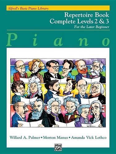 Alfred's Basic Piano Library Repertoire Book 2-3