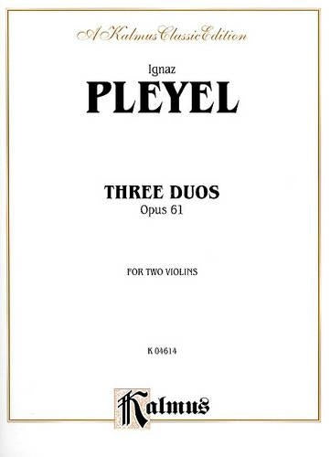 Three Duos, Op. 61