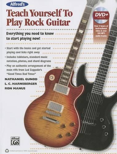 Alfred's Teach Yourself to Play Rock Guitar
