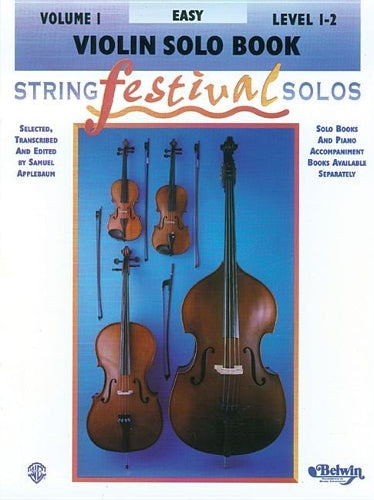 String Festival Solos, Volume I