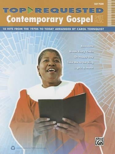 Top-Requested Contemporary Gospel Sheet Music: Easy Piano