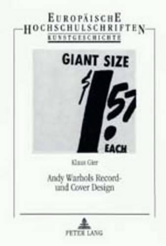 Andy Warhols Record- Und Cover Design