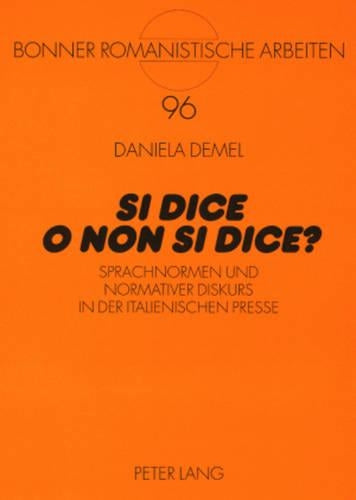 «Si Dice O Non Si Dice?»