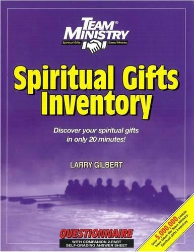 Team Ministry Spiritual Gifts Inventory-Adult (Singles)