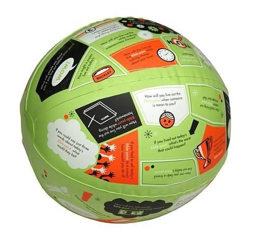 Throw & Tell(r) Life-Application Ball