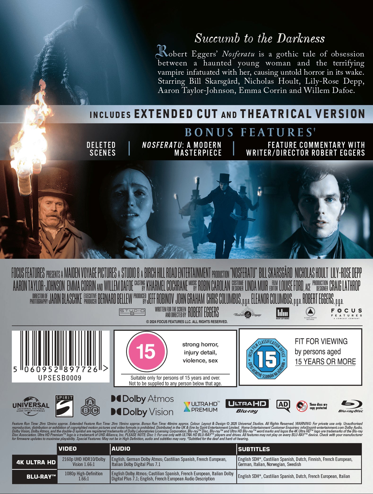 Nosferatu Limited Edition 4K UHD Steelbook