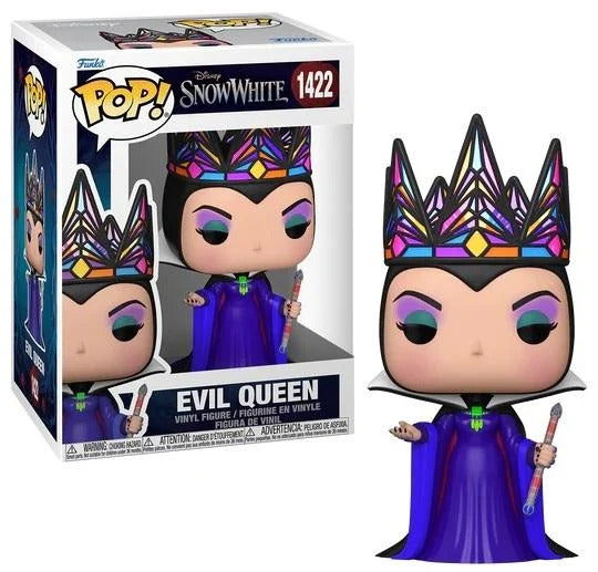 Funko POP! Disney: Biancaneve Live Action - Regina Cattiva - (BLK/PUR) - Personaggio da collezione in vinile - Giocattoli per bambini e adulti - Fan dei film - Modellino per collezionisti