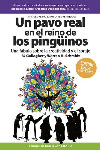 Un pavo real en el Reino de los Pingüinos (A peacock in the land of Penguins Spanish)