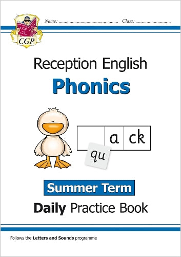 Reception Phonics Daily Practice Book: Summer Term