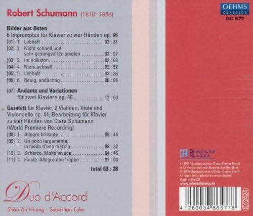 Music for Piano Duo (Duo D'accord)