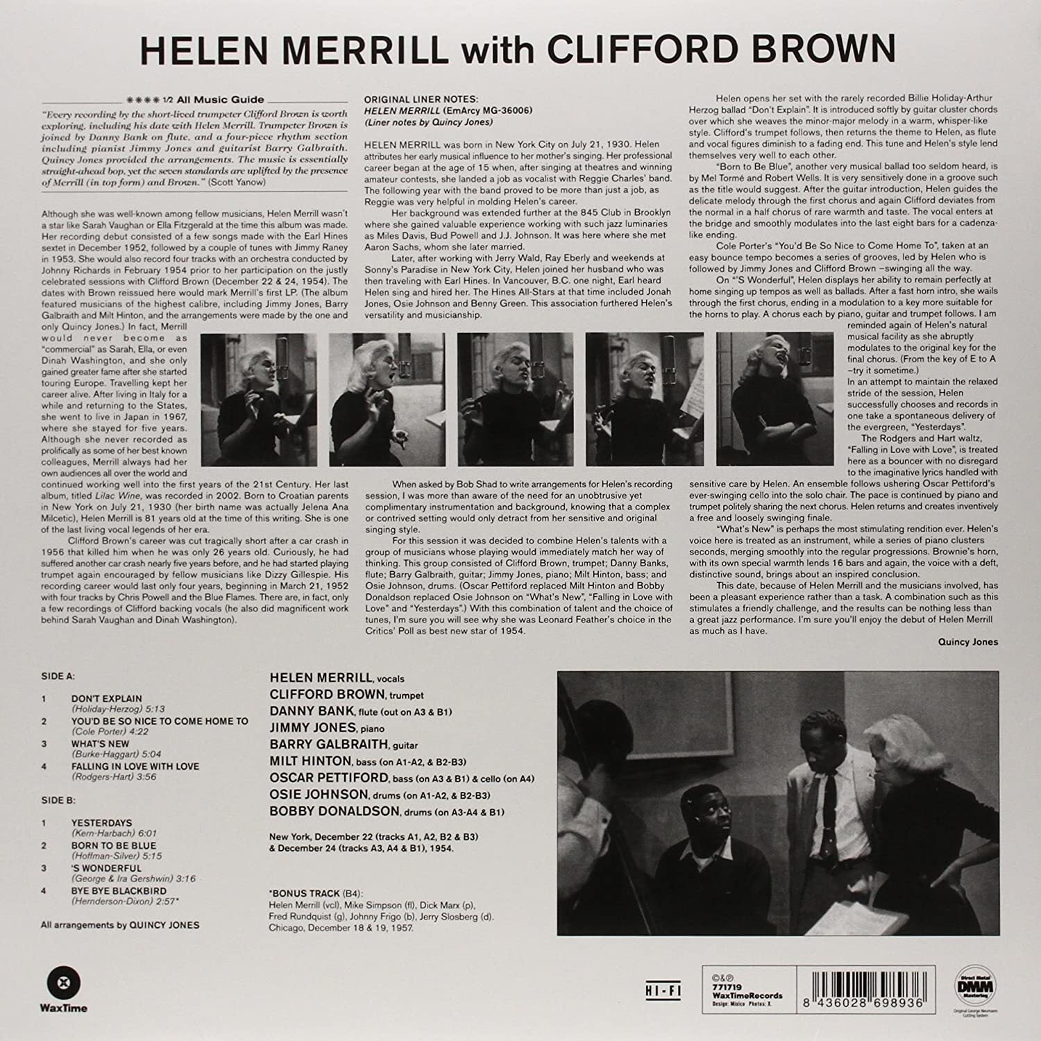 With Clifford Brown