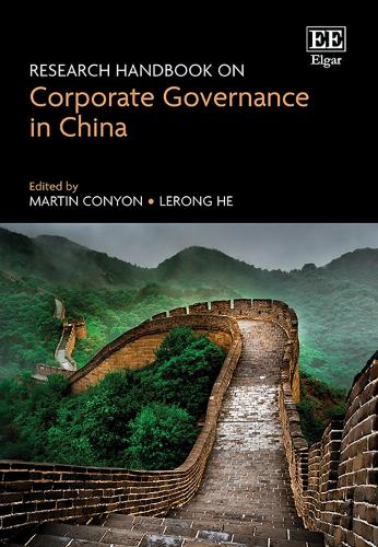 Research Handbook on Corporate Governance in China