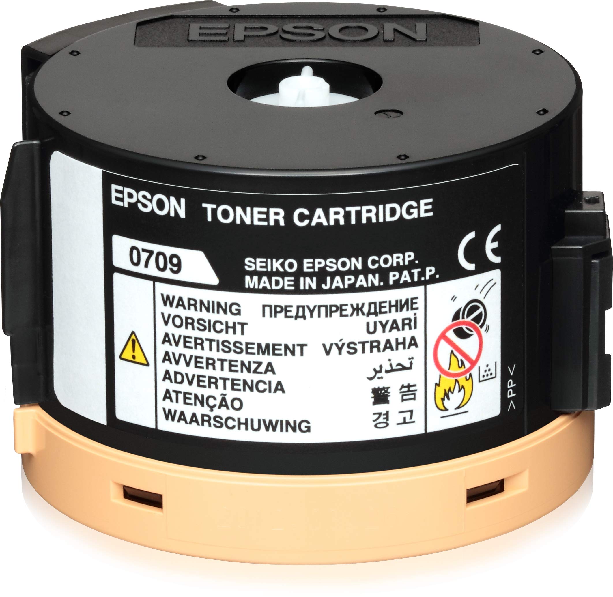 Epson C13S050709 AL M200/MX200 Toner Cartridge, Black, Genuine