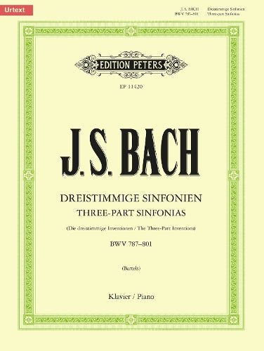 Threepart Sinfonias Inventions Bwv 787 T