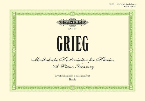 Grieg a Piano Treasury: Sammelband für Klavier
