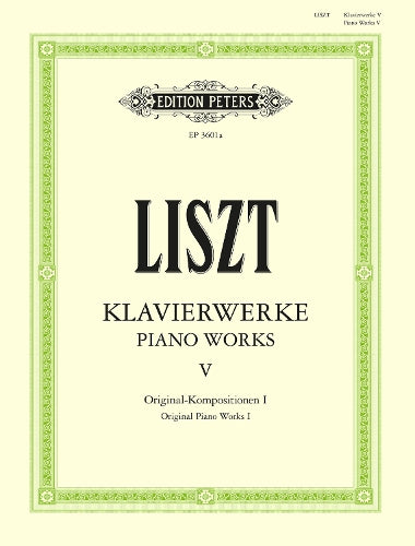 Liszt: Piano Works Vol.5 (EP3601A