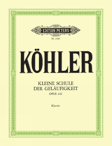 Köhler: Short School of Velocity Op.242 (Piano Solo) (EP3526