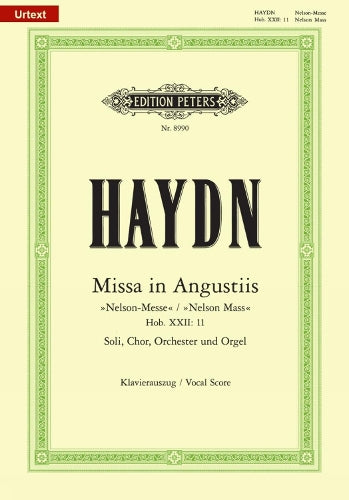 Missa In Angustiis Hob Xxii 11 Nelson Ma