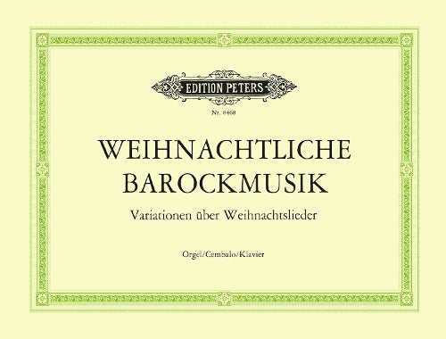 Baroque Music for Christmas (Organ) (EP8468