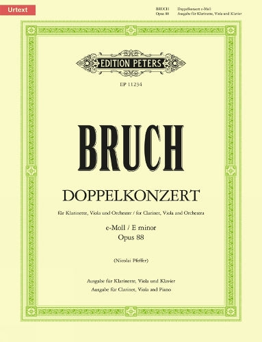 Double Concerto For Clarinet Violin Viol