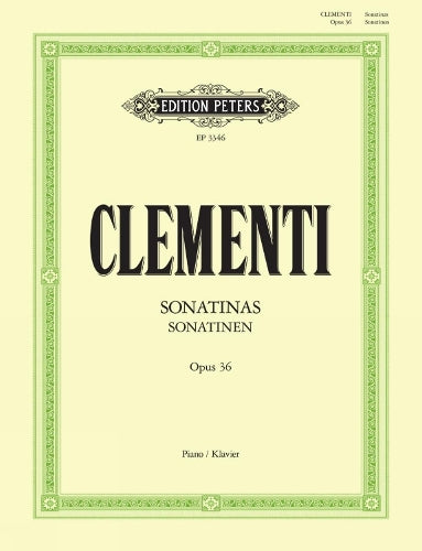 Sonatinen für Klavier op. 36 (Edition Peters