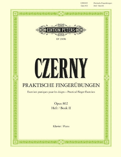 Czerny: Practical Finger Exercises Op. 802 Vol.2 (Piano Solo) (EP2969B