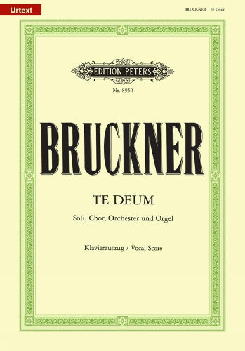 Te Deum C Lat Satb Soli Satb Chorus