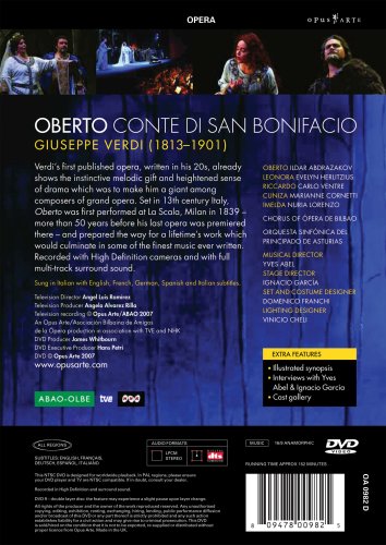 Verdi - Oberto Conte Di San Bonifacio (Abel
