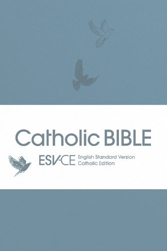 ESV-CE Catholic Bible, Sky Blue Flexiback, Debossed Dove, British Liturgical Bible, ESV-CE, Flexiback, Standard size