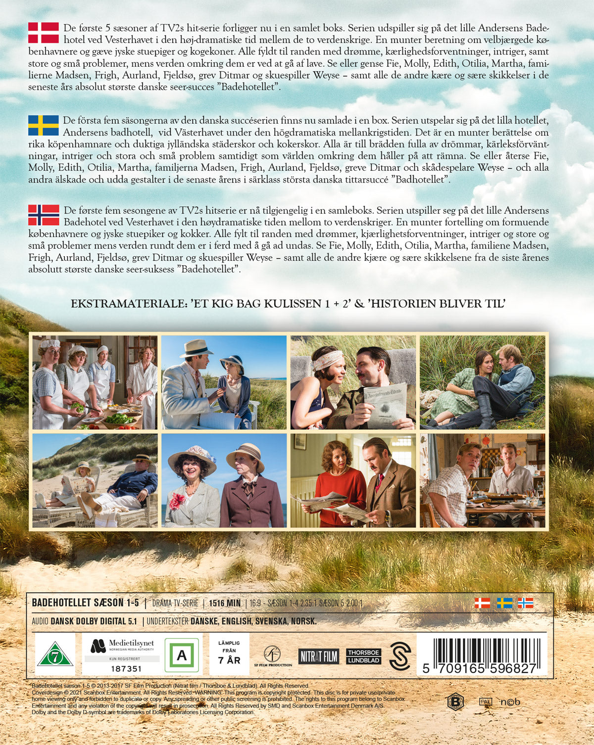 Badehotellet Sæson 1-5 Boks - 10 Discs 1928-1932