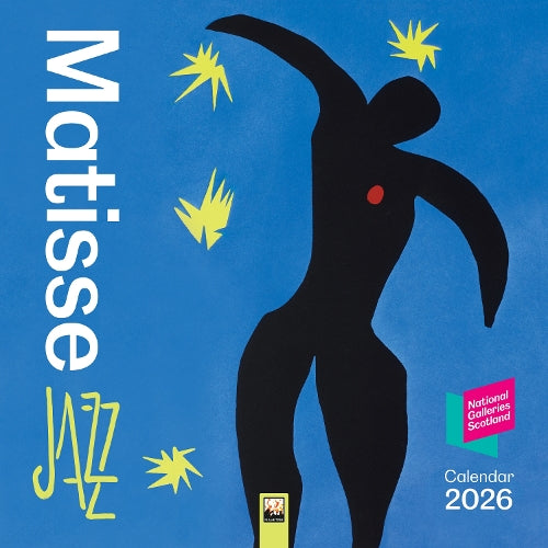 National Galleries Scotland: Matisse Jazz Wall Calendar 2026 (Art Calendar