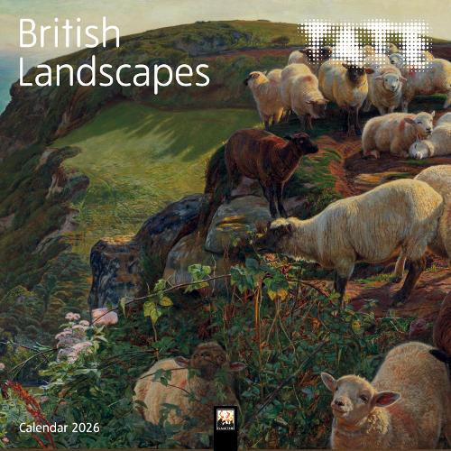 Tate: British Landscapes Wall Calendar 2026 (Art Calendar
