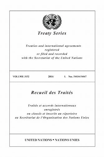 Treaty Series 3152 (English/French Edition)