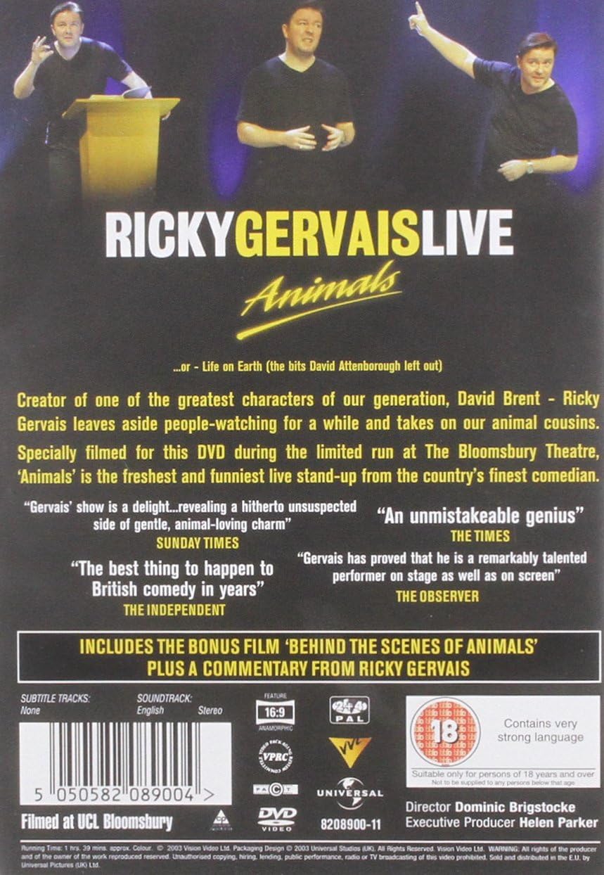 Ricky Gervais Live - Animals