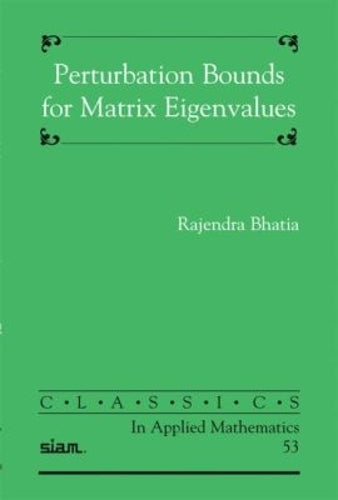 Perturbation Bounds for Matrix Eigenvalues