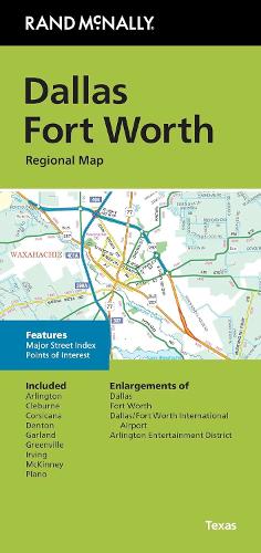 Rand McNally Folded Map: Dallas Fort Worth Regional Map
