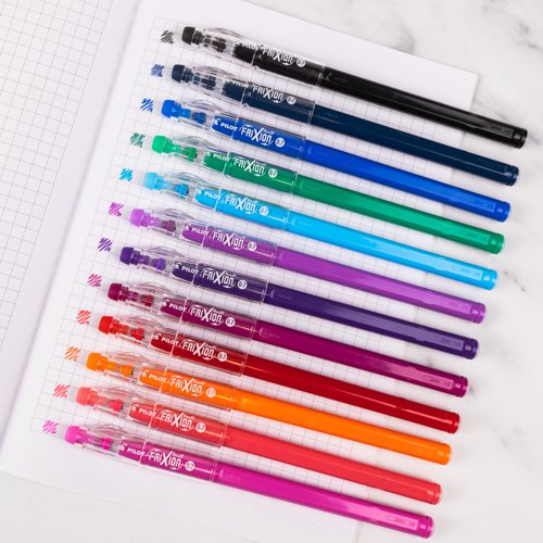 Pilot Frixion Ball Stick Pens Assorted (Pack 48) - 5012052061880