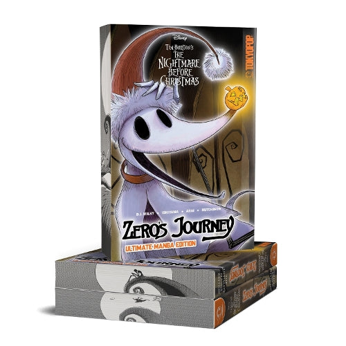 Disney Tim Burton's The Nightmare Before Christmas: Zero's Journey (Ultimate Manga Edition with Sprayed Edges)
