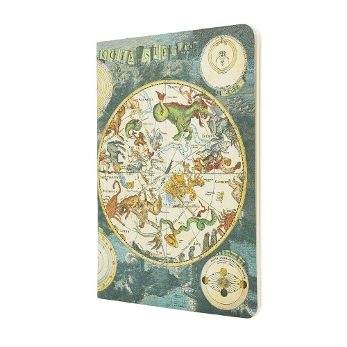 Celestial Planisphere A5 Dot Grid (Early Cartography) Cahier