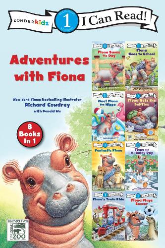 Adventures with Fiona: 8 Books in 1 (I Can Read! / A Fiona the Hippo Book